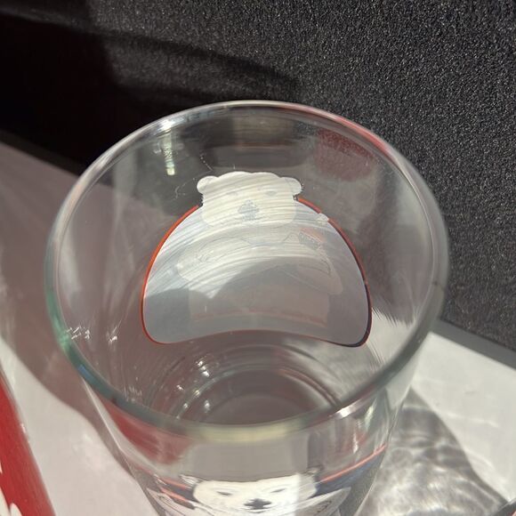 Set of Two 1997 Vintage Coca Cola Glasses with Polar Bear - Picture 5 of 8